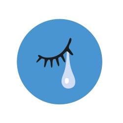 SELKÄETIKETTI SURULLINEN (SAD) ARKKI, 224 ETIKETTIÄ