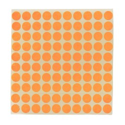 Pricken - itseliimautuva väritarra, oranssi (100 kpl)
