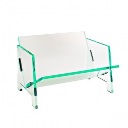 Kirjateline, lasin näköinen