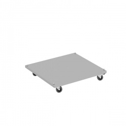 Pyöräjalusta Mariaan, vaaleanharmaa